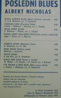 Albert Nicholas-Poslední Blues