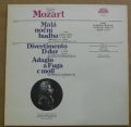 Wolfgang Amadeus Mozart, Český Komorní Orchestr Umělecký Vedoucí Josef Vlach-Malá Noční Hudba / Divertimento D Dur / Adagio A Fuga C Moll