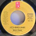 Billy Paul-Let's Make A Baby / My Head's On Straight