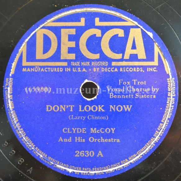 Clyde McCoy And His Orchestra