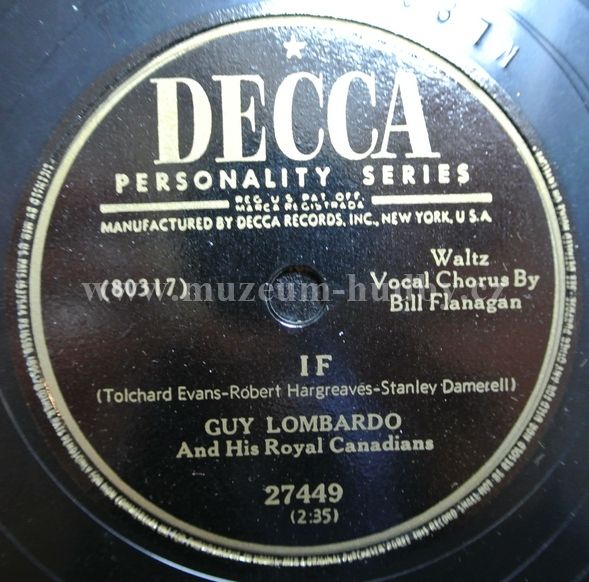 Guy Lombardo And His Royal Canadians