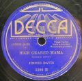 Jimmie Davis-Bed Bug Blues / High Geared Mama