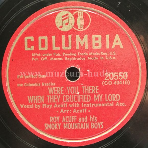 Roy Acuff And His Smoky Mountain Boys