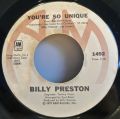 Billy Preston-You're So Unique / How Long Has The Train Been Gone