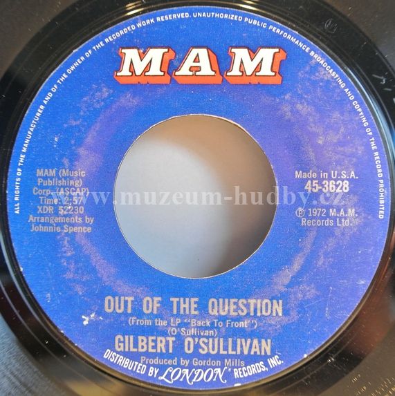 Gilbert O'Sullivan