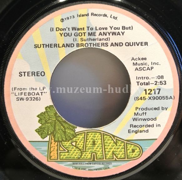 Sutherland Brothers And Quiver