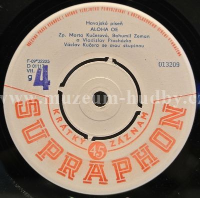 Marta Kučerová, Bohumil Zeman A Vladislav Procházka