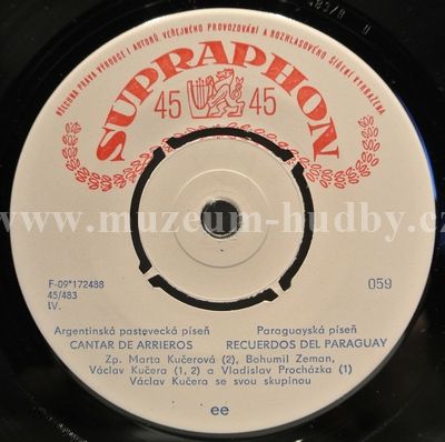 Marta Kučerová, Bohumil Zeman A Vladislav Procházka