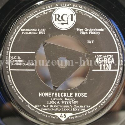 Lena Horne With Nat Brandwynne's Orchestra