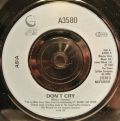 Asia-Don't Cry / True Colours