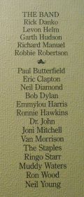 Band-The Last Waltz