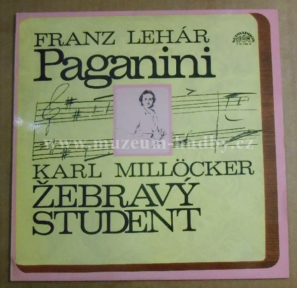 Franz Lehar / Pagannini / Karl Millocker
