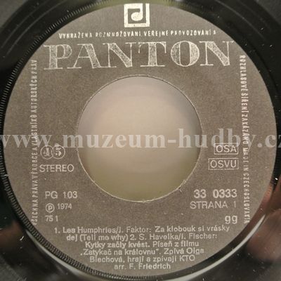 Olga Blechová a KTO