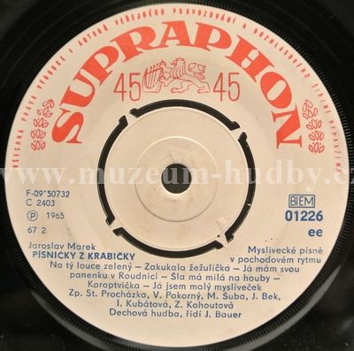 St. Procházka, V. Pokorný, M. Šuba, J. Bek, I. Kubátová, Z. Kohoutová