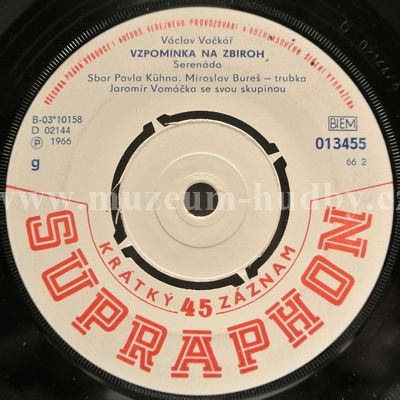 Sbor Pavla Kuhna, Myroslav Bureš, Jaromír Vomáčka Se Svou Skupinou