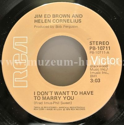 Jim Ed Brown And Helen Cornelius