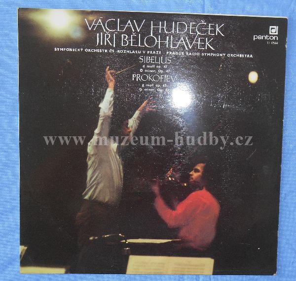 Sibelius / Prokofjev ; Václav Hudeček, Jiří Bělohlávek, Prague Radio Symphony Orchestra