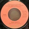 Tony Booth-Lonesome 7-7203 / Congratulations, You're Absolutely Right