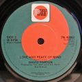 David Parton-Isn't She Lovely / Love And Peace Of Mind
