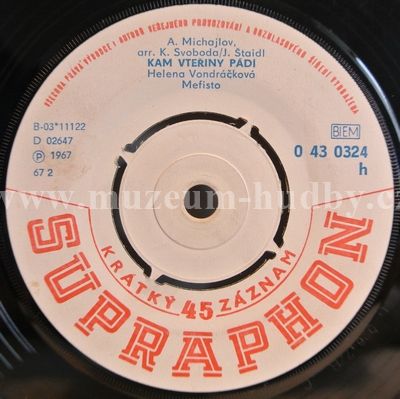 Helena Vondráčková, Mefisto