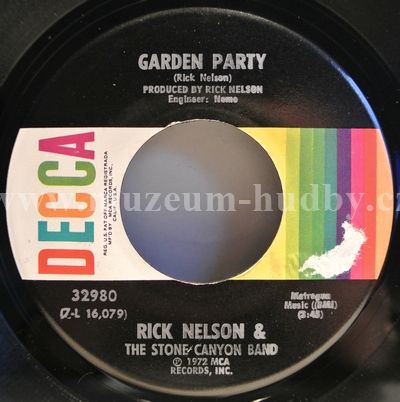 Rick Nelson And The Stone Canyon Band
