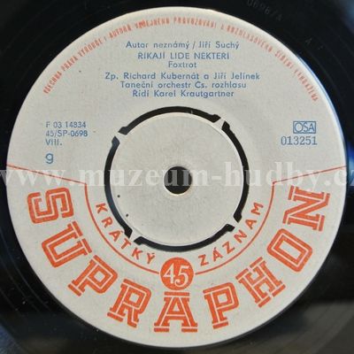 Richard Kubernát A Jiří Jelínek / Hana Hegerová