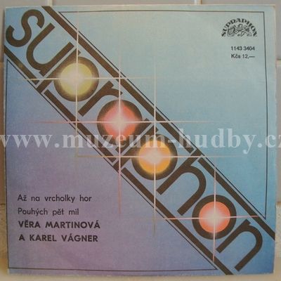 Věra Martinová A Karel Vágner