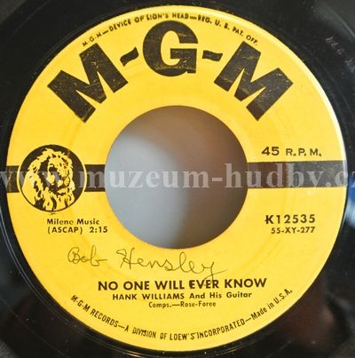 Hank Williams And His Guitar