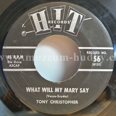 Tony Christopher / Dacrons, The