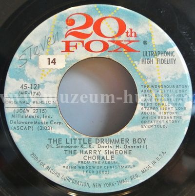 Harry Simeone Chorale, The / Voices Of The Junior Chorale, The