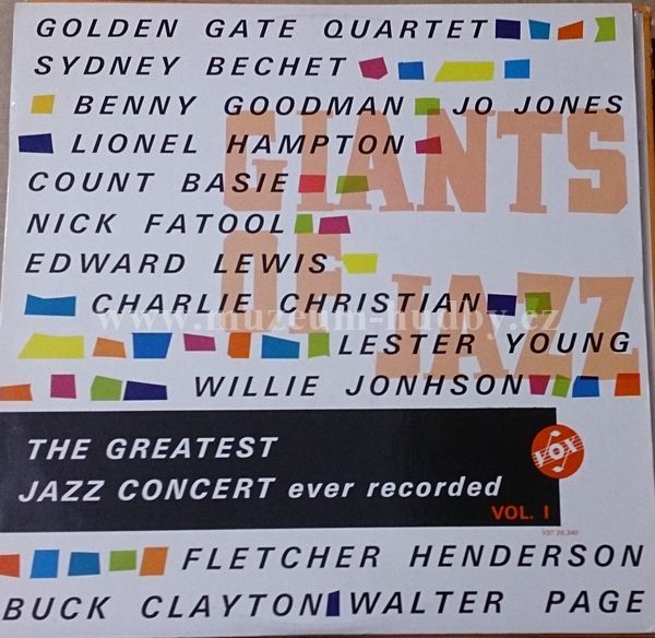 Benny Goodman / Lionel Hampton / Jo Jones / ...