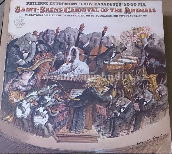 Camille Saint-Saëns, Yo-Yo Ma, Philippe Entremont, Gaby Casadesus