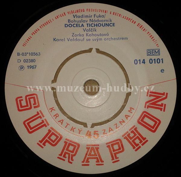 Erika Bauerova / Zorka Kohoutova / Karel Valdauf