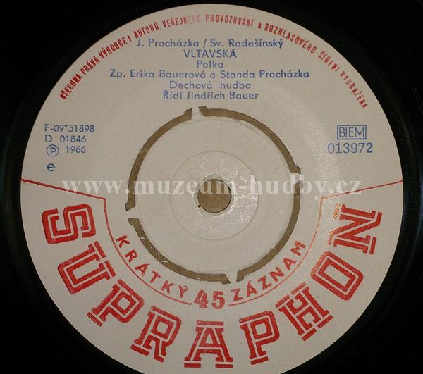 Erika Bauerova, Standa Prochazka