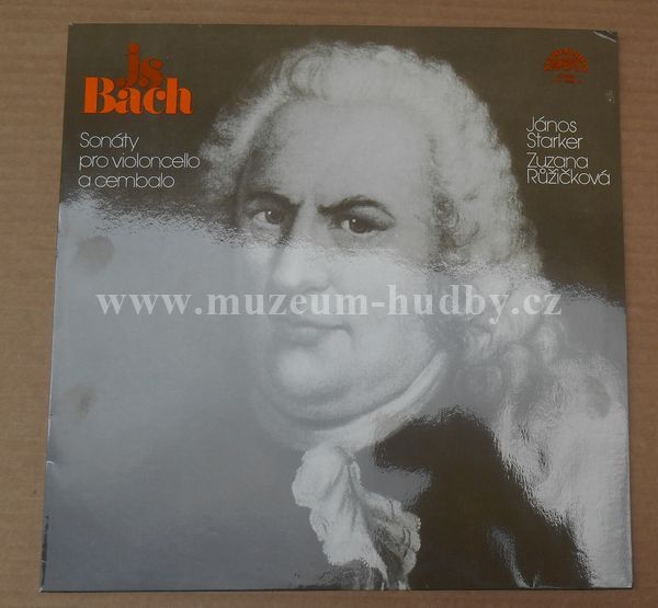 JS Bach, János Starker, Zuzana Růžičková