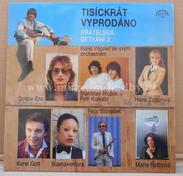 Karel Vágner Se Svým Orchestrem / Zagorova / Gott / Goldie Ens / Slovacek