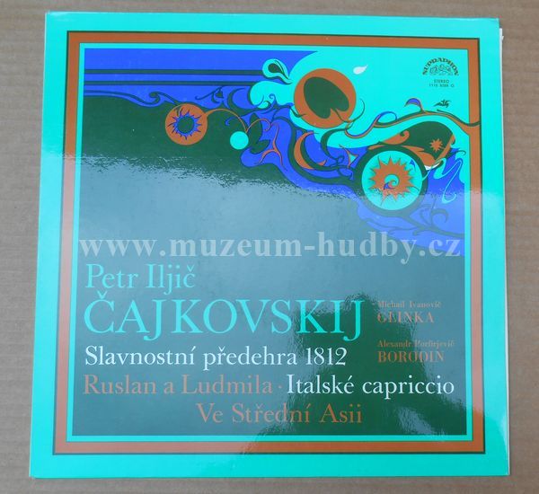 Petr Iljič Čajkovskij, Michail Ivanovič Glinka, Alexandr Porfirjevič Borodin, Česká Filharmonie