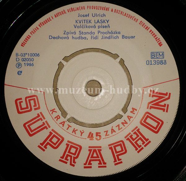 Standa Prochazka / Prazske trio