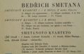 Bedřich Smetana-Smyčcové Kvartety