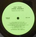 East Texas String Ensemble-East Texas String Ensemble