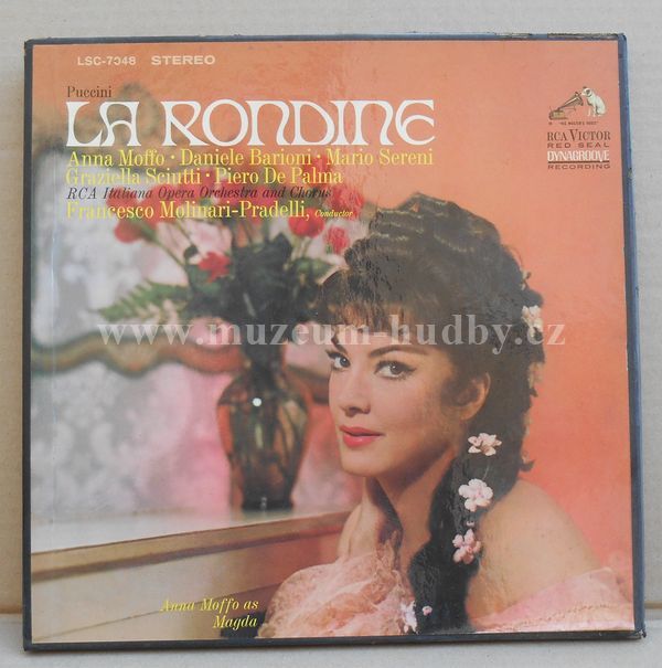 Puccini, Anna Moffo,Daniele Barioni,Mario Sereni,Graziella Sciutti,Piero De Palma , Francesco Molinari-Pradelli