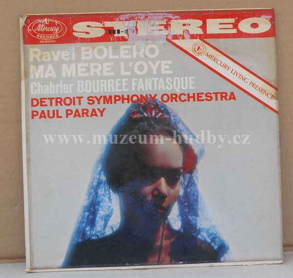 Ravel, Chabrier, Detroit Symphony Orchestra, Paul Paray