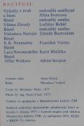 Wolker / Neumann / Novomesky / Nezval / Zavada-Dny české a slovenské poezie 1975