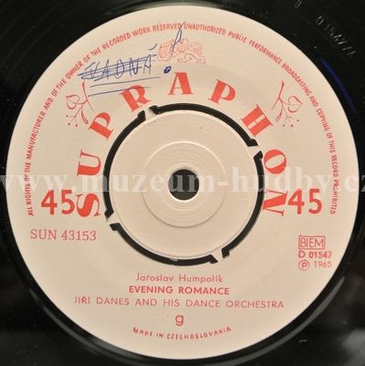 Jiří Daneš And His Dance Orchestra