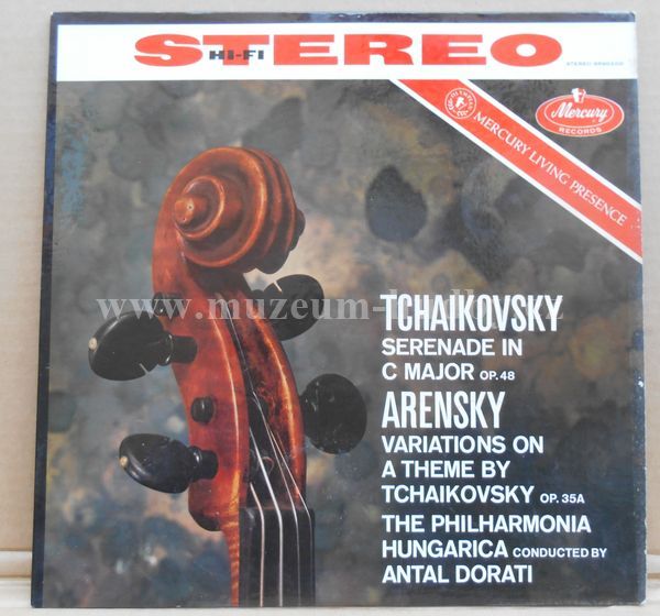 Tchaikovsky, Arensky, Philharmonia Hungarica, Antal Dorati