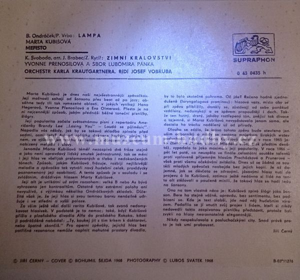 Yvonne Přenosilová / Marta Kubišová