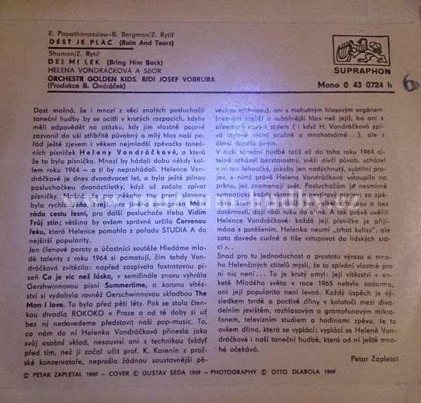 Helena Vondráčková