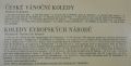 Noví Pěvci Madrigalů A Komorní Hudby, Miroslav Venhoda-České Vánoční Koledy / Koledy Evropských Národů