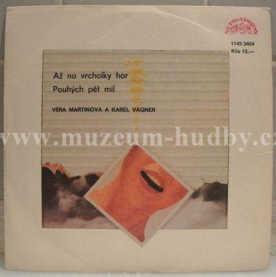 Věra Martinová A Karel Vágner