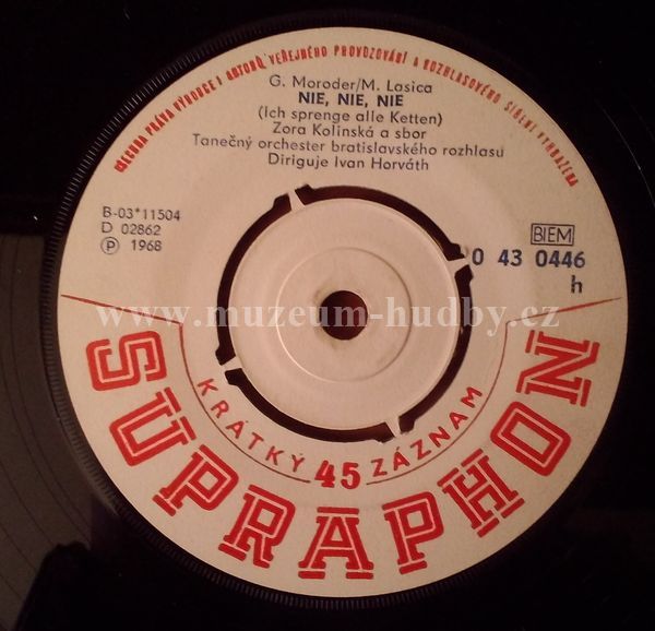 Eva Marková A Miloš Marko / Zora Kolínska